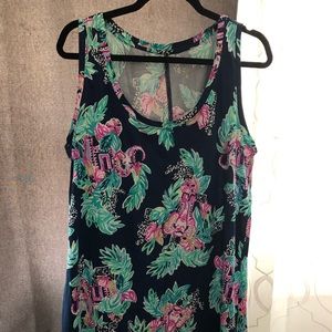 EUC XL Lilly Pulitzer Raylee in Inky